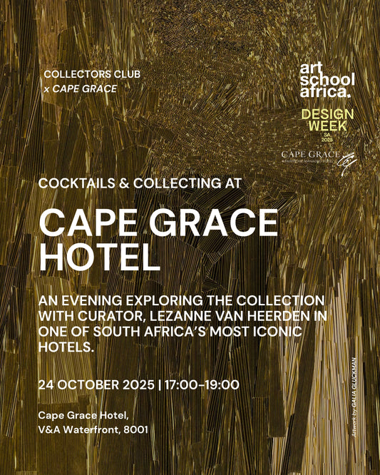 Collectors' Club: Cocktails & Collecting at Cape Grace Hotel